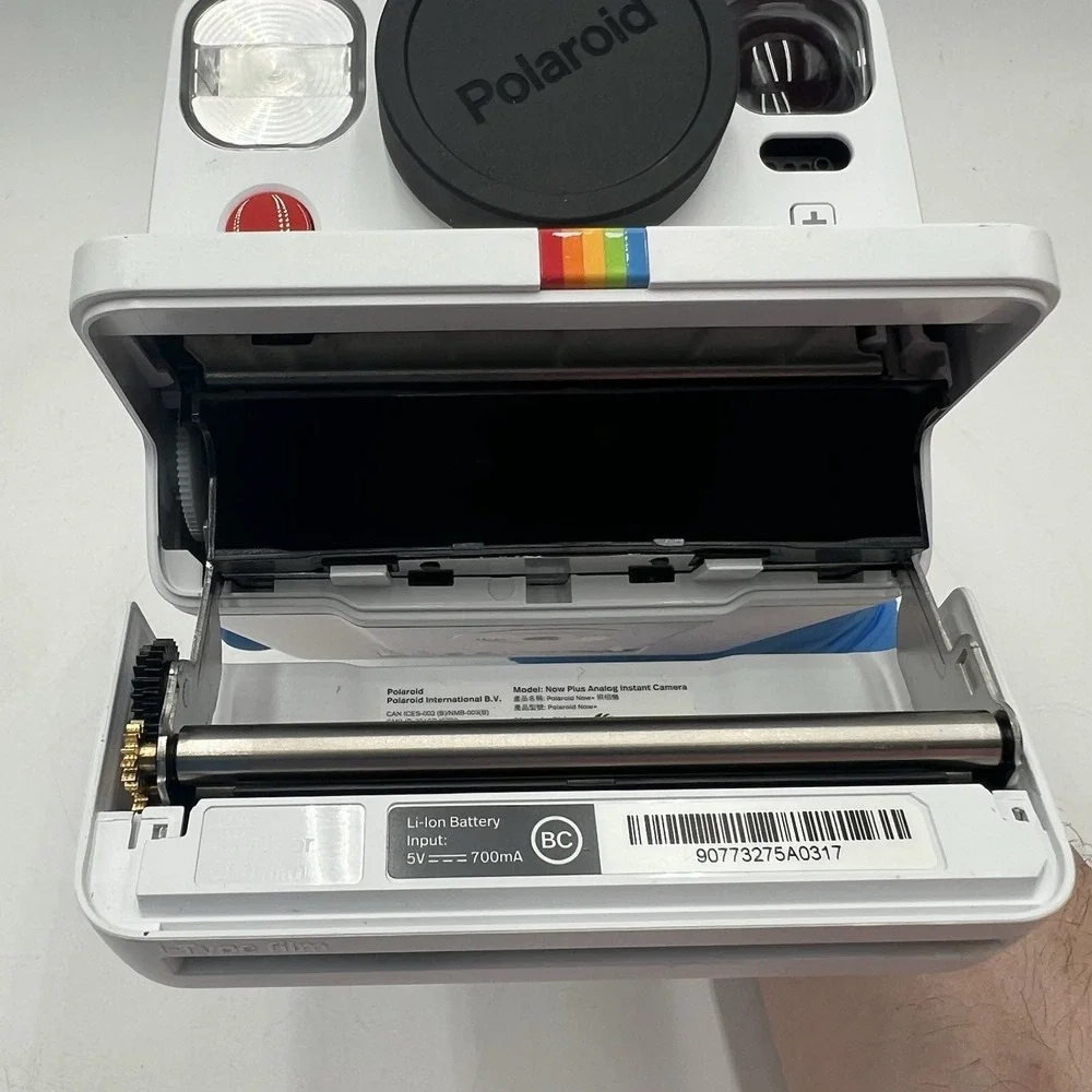 Polaroid Now + Plus Instant Camera Rechargeable White PRD009061 For Parts